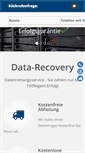 Mobile Screenshot of data-reco.ch